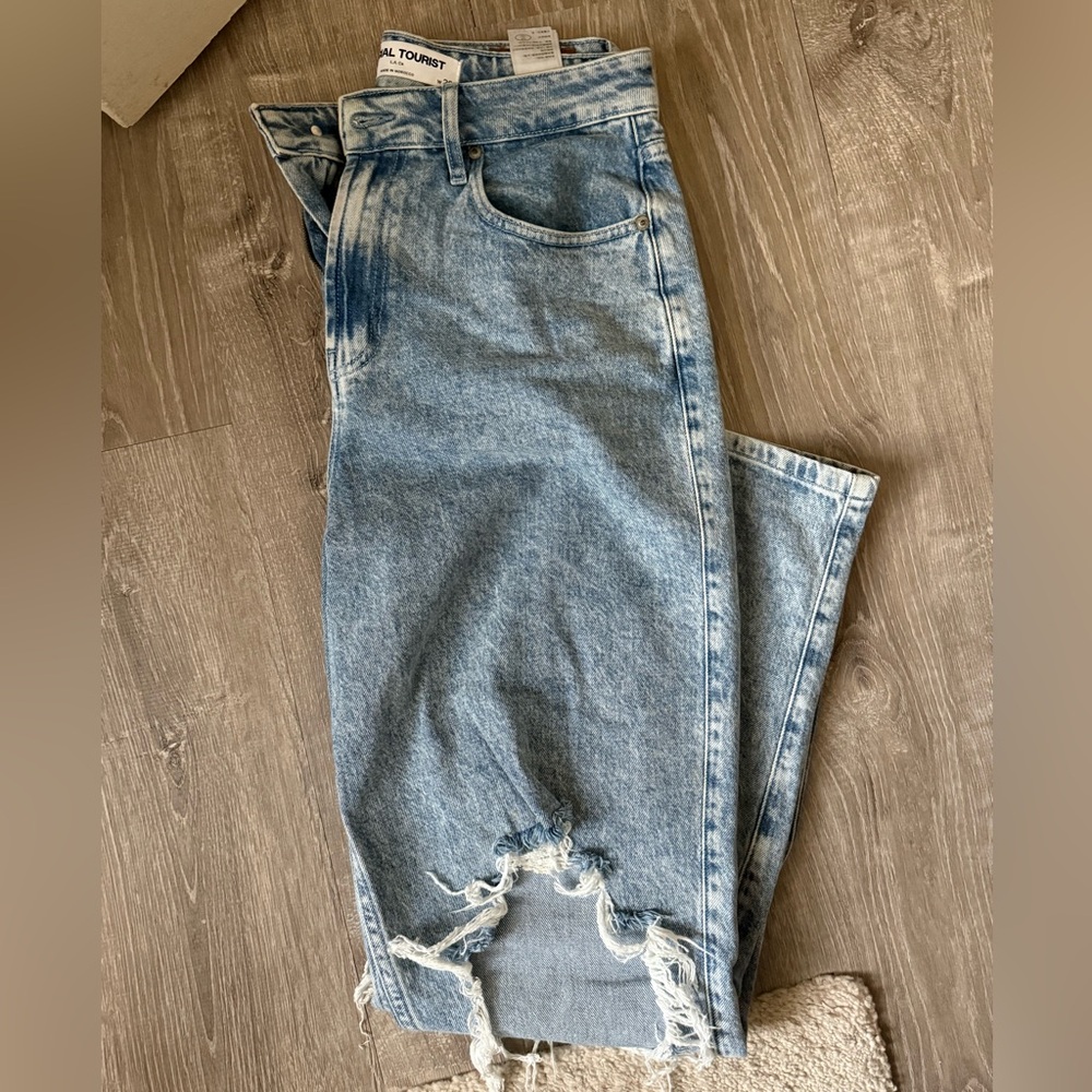 Hollister Distressed Blue Jeans